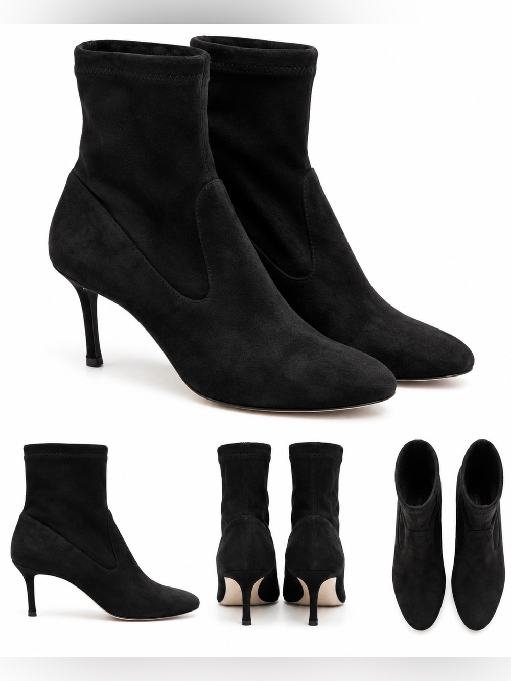 Marion Parke Suede Ankle Boots Size 37 US 7